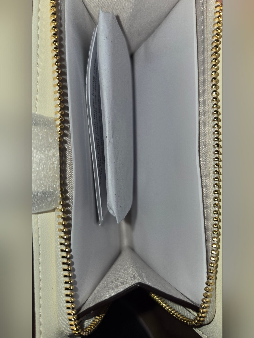 kate spade NIB Madison Medium Compact Bifold Wallet In Meringue - Picture 8 of 10